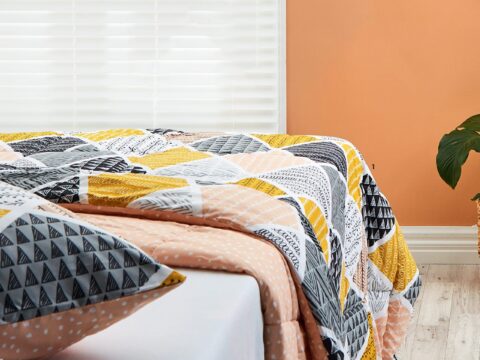 The Warehouse Living & Co comforter set, $35