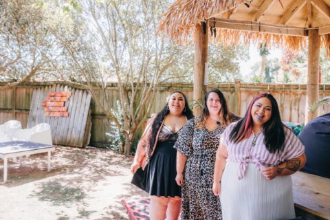 MahMah Timoteo, Meagan Kerr and Siobhan Tumai