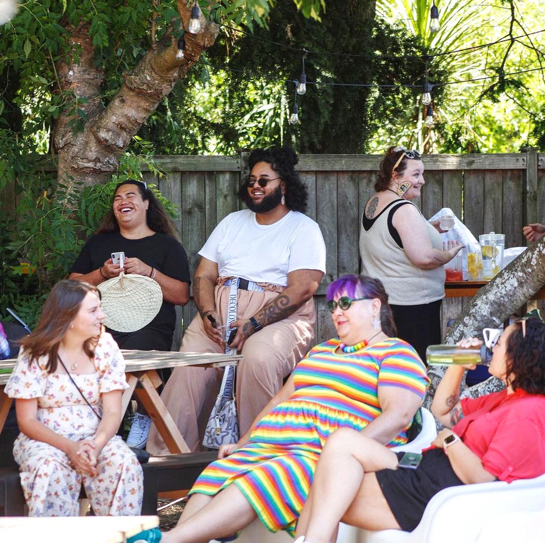 Attendees at Fat February 2021