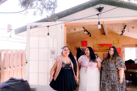 MahMah Timoteo, Meagan Kerr and Siobhan Tumai