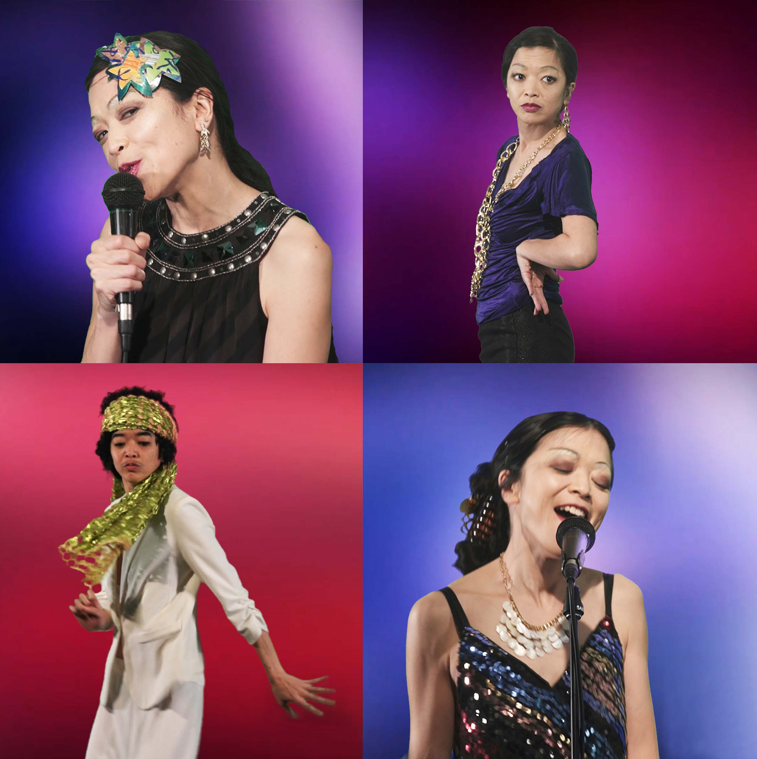 Stills from Li-Ming’s video Boney (Phoney?)