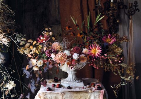 A flower arrangement from The Flower Hunter