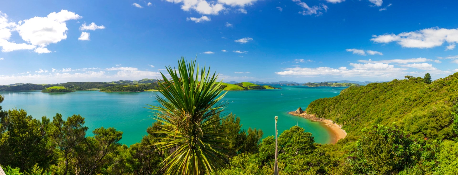Bay of Islands in New Zealand