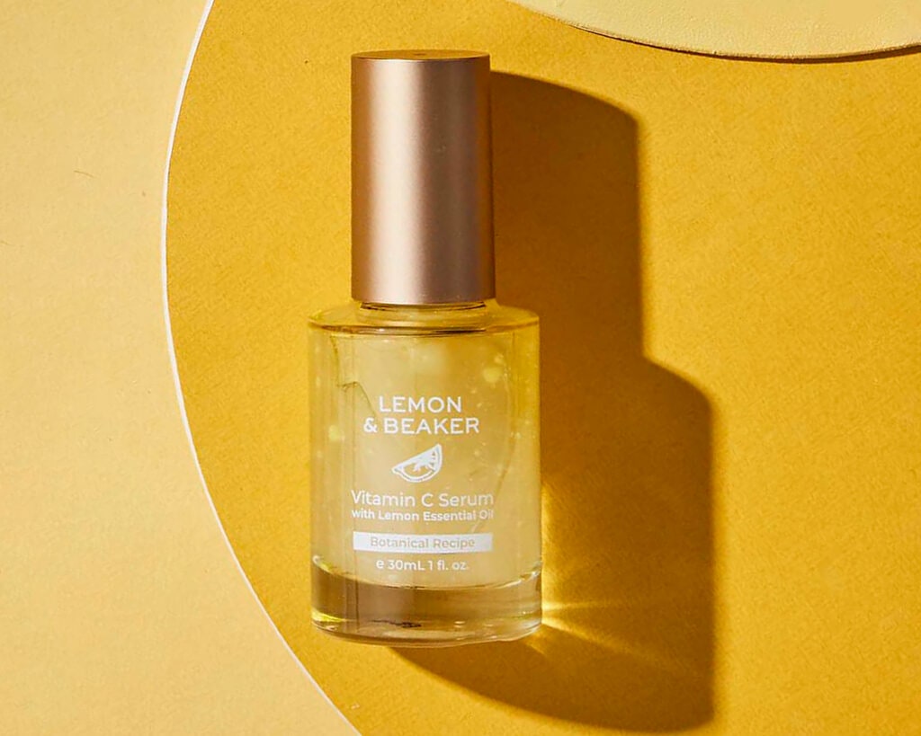 Lemon and Beaker Vitamin C Serum with Lemon Essential Oil