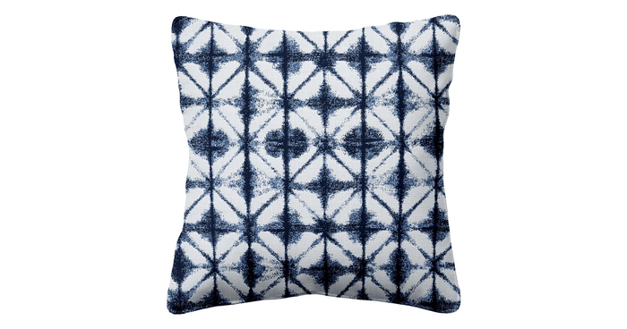 Midori Indigo Sunbrella outdoor cushion, starting at $180 from Coast New Zealand. 