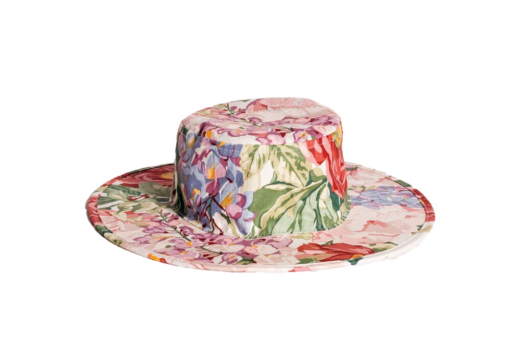 The Brim Label floral hat 