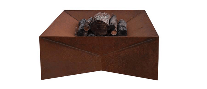 Wanaka corten fire pit, $680 from Bray Design.