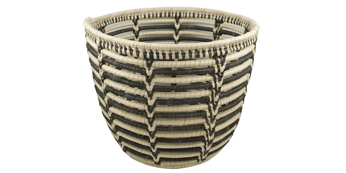 African handmade palm basket, $85 from Artisans Bloom.