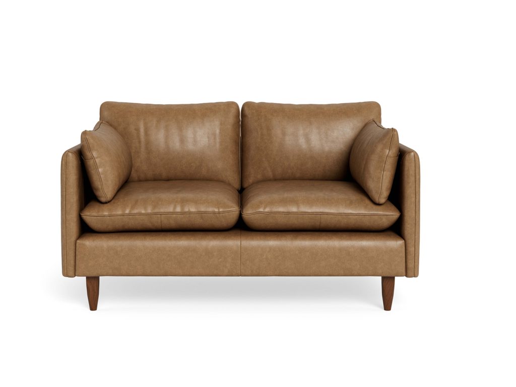 Eton leather sofa, $2699 from Freedom. 