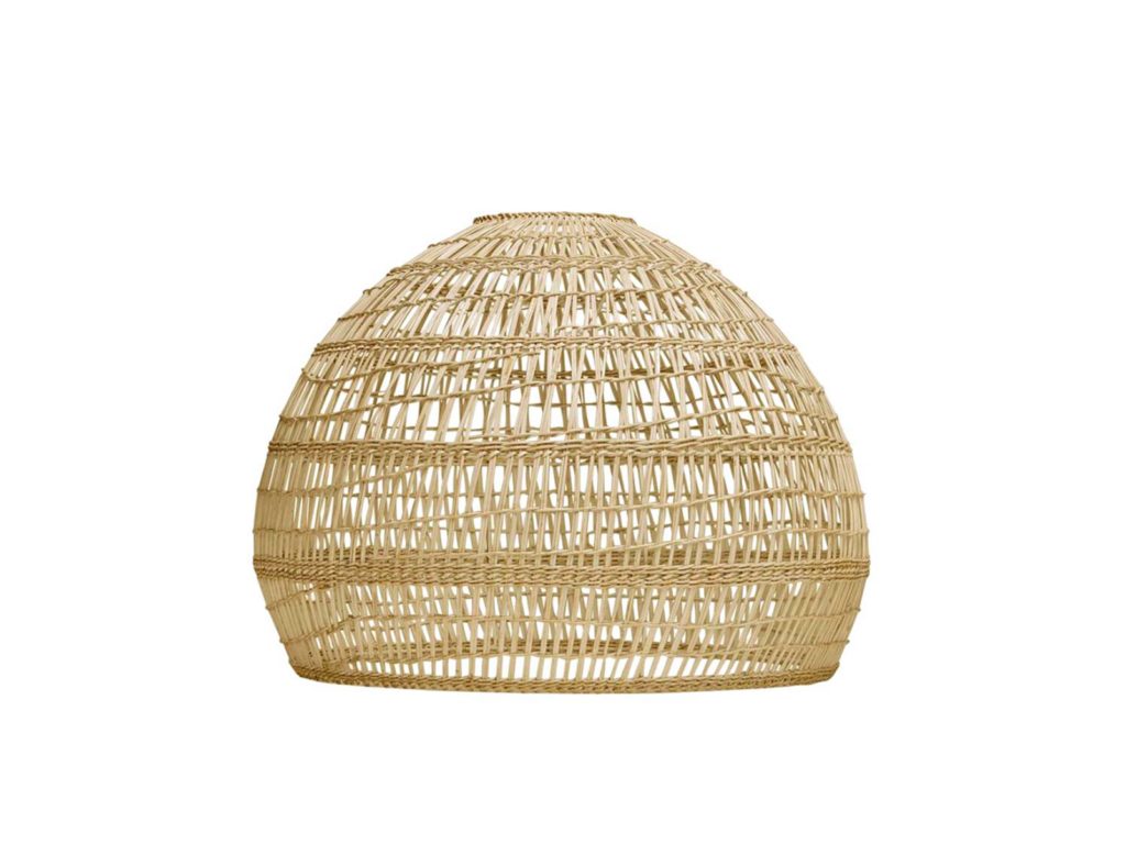 Firth round light shade, $479 from Green with Envy.