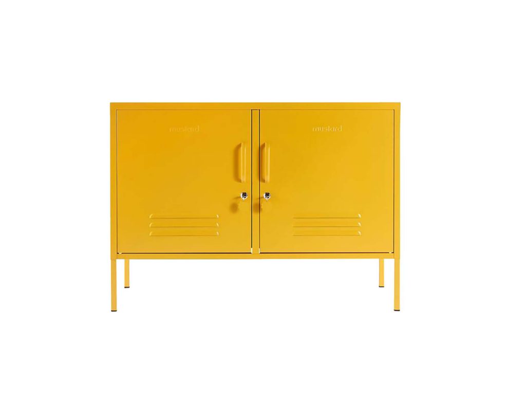 Lowdown locker in mustard, $499 from Shut The Front Door.