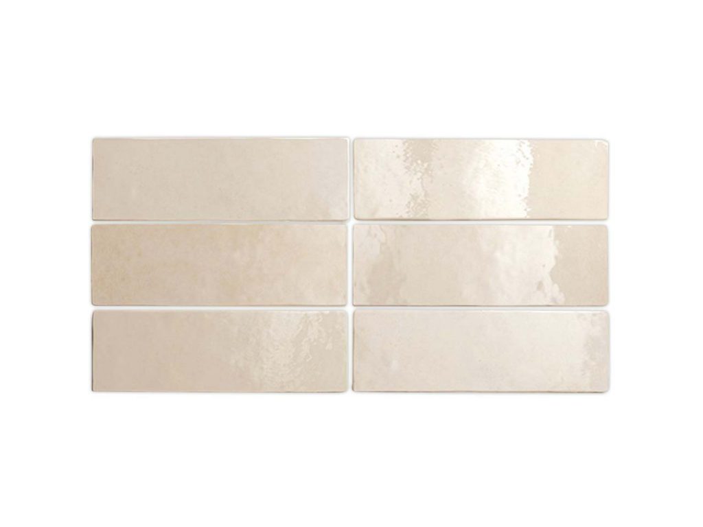Artisan Ochre gloss tiles, $105-$135 per sqm from Tile Space.