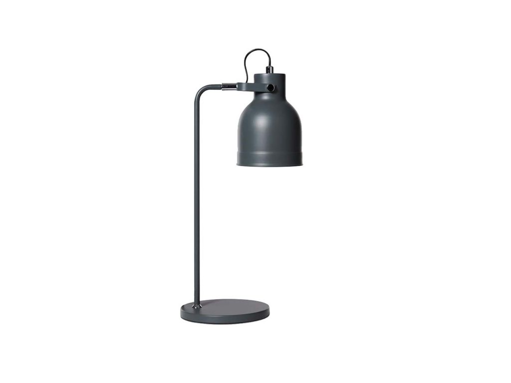 Home Republic Aiden grey table lamp, $109.99 from Adairs.