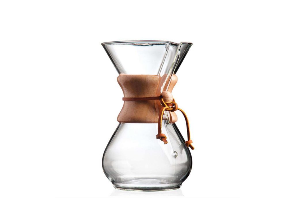 Chemex coffee maker, $60 from The Market