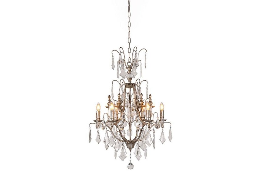 Etienne crystal chandelier, $1999 from French Country Collections