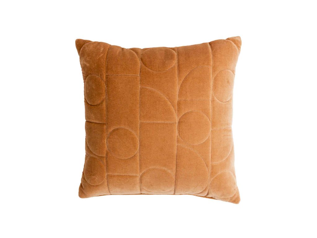 Geometra velvet cushion, $69.99 from Nood