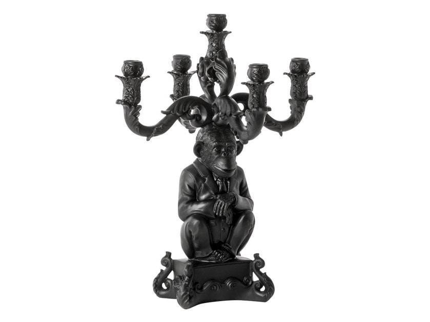 Seletti Burlesque The Wise Chimpanzee candelabra, $519 from Smith & Caughey’s.