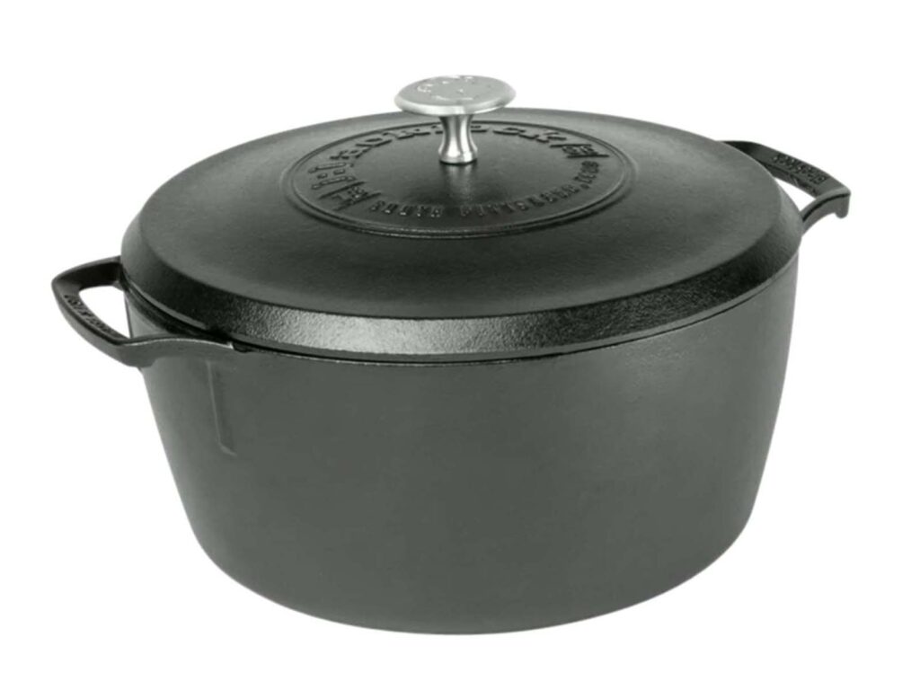 Blacklock Dutch oven, $439 from Lodge Cast Iron.