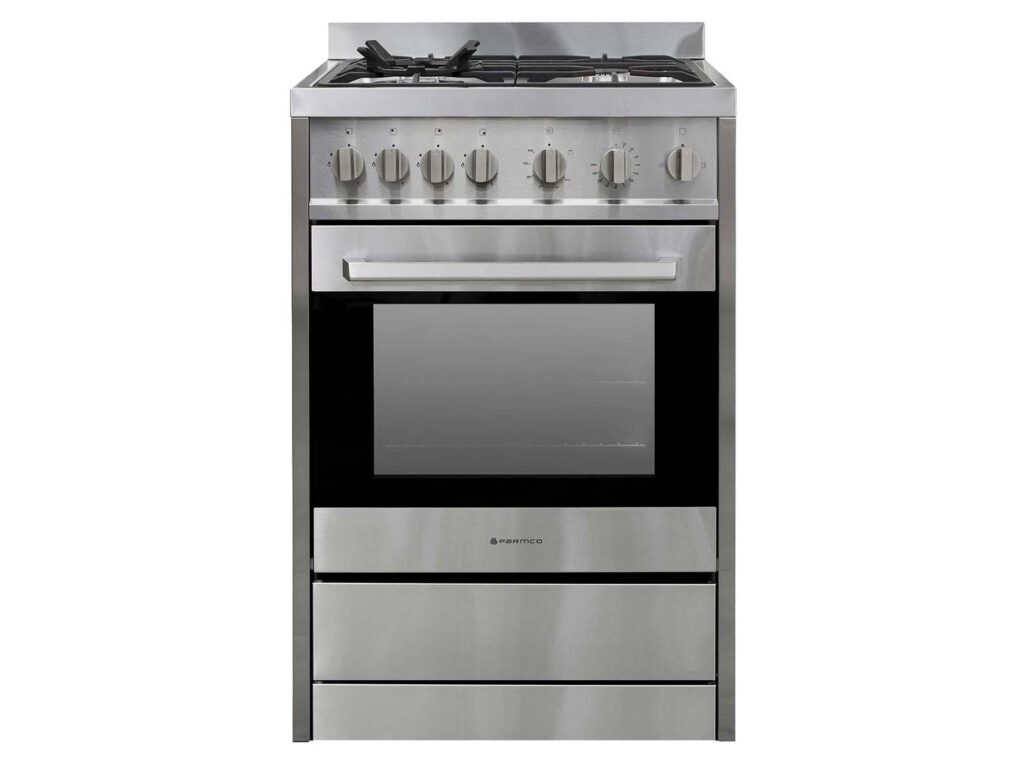 Parmco freestanding oven with gas cooktop, $2049 from 100% Magnus Benrow.