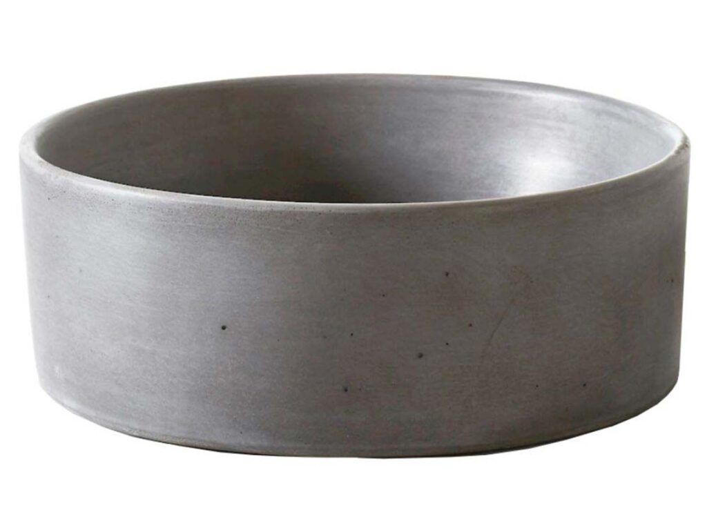 Adesso Rhythm concrete vessel basin, $959 from PlaceMakers.
