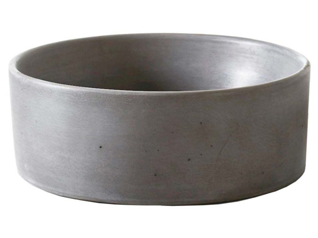 Adesso Rhythm concrete vessel basin, $959 from PlaceMakers.