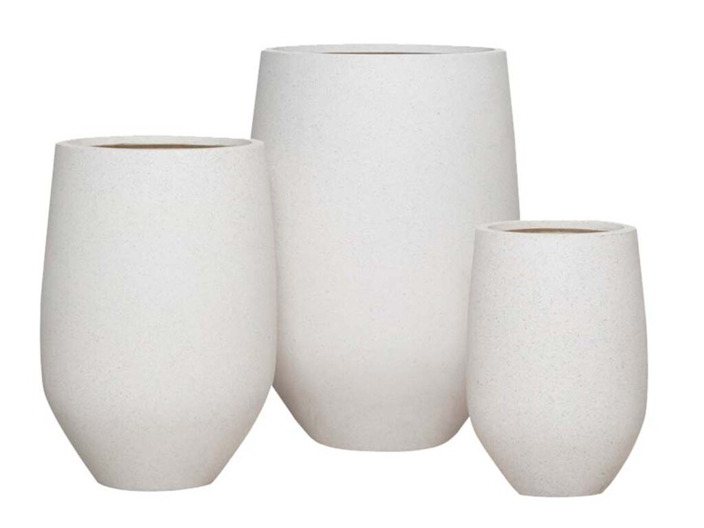 Trentham planter in medium, large and small, $149-$349 each, from Freedom.