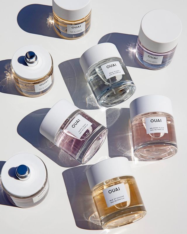 Bottles of North Bondi by Ouai- a popular fragrance brand from the United States. 