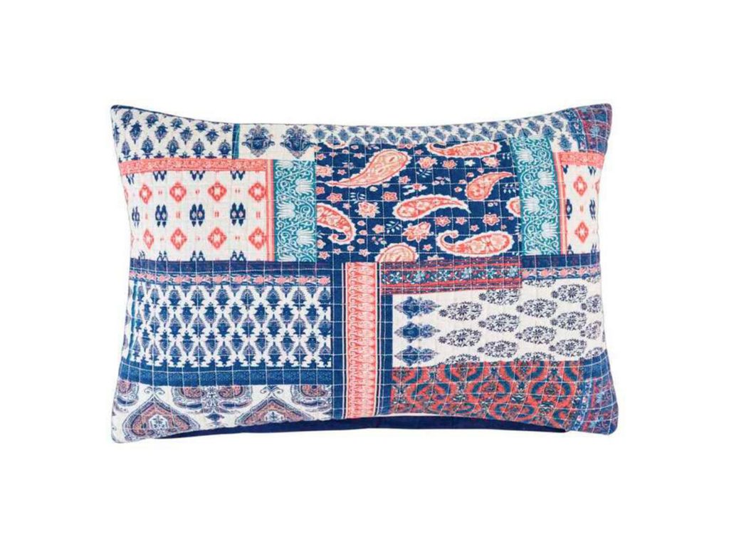 Koo Rajasthan quilted cushion, $47 from Spotlight