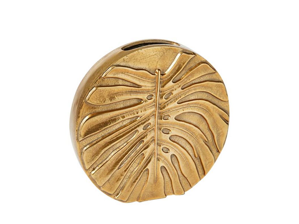 Marcello & Co brass vase, $69.99 from Farmers