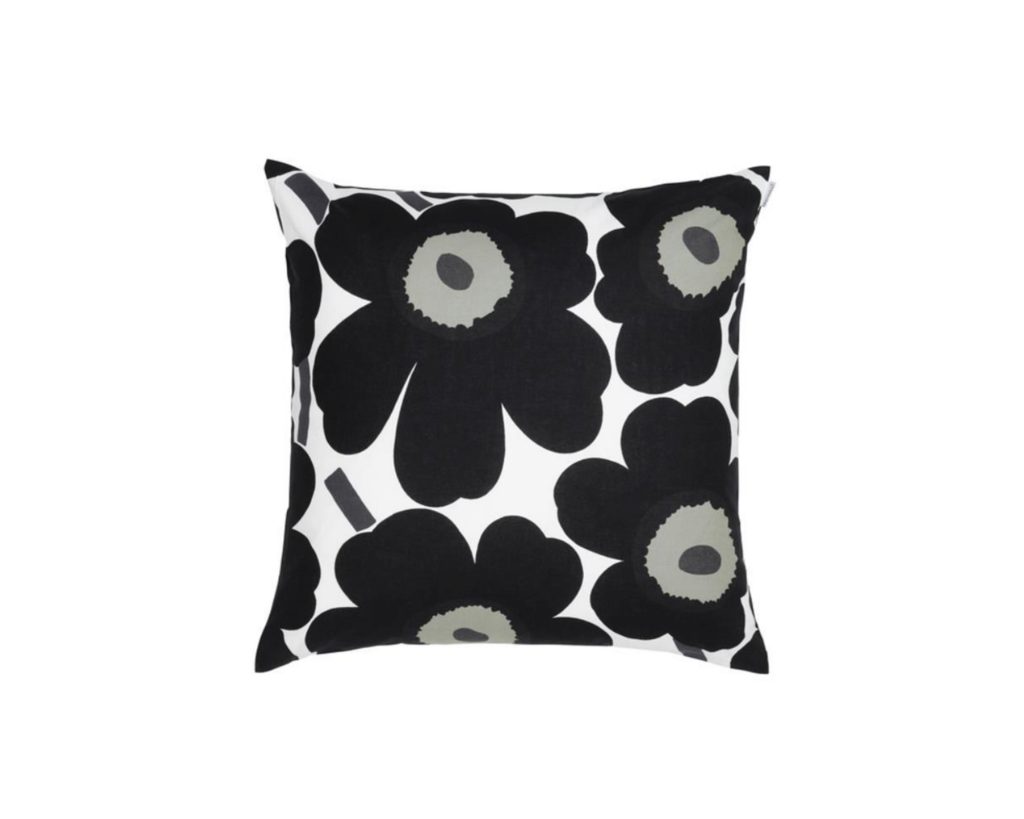 Marimekko Pieni Unikko cushion cover, $59 from Bolt of Cloth
