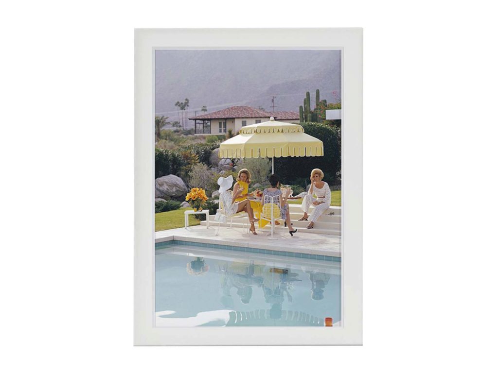 Slim Aarons Nelda and Friends framed print $1149 from Green with Envy