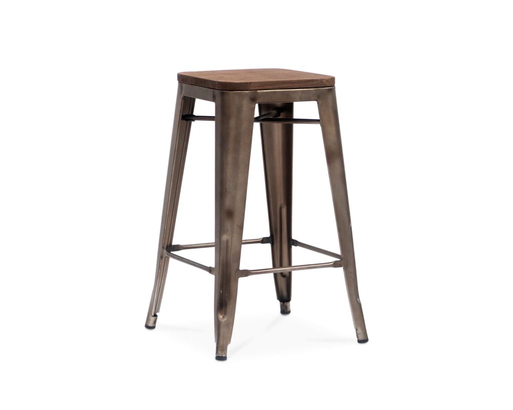 Tolix replica vintage bar stool, $149 from Cintesi