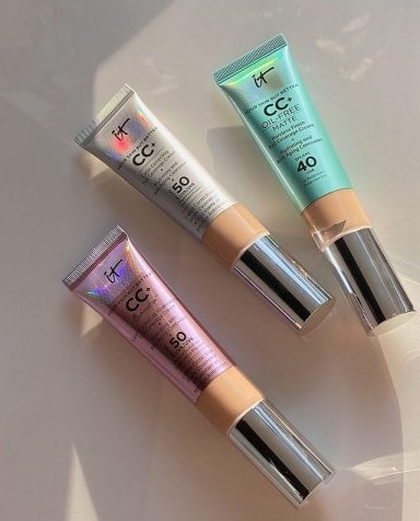 It Cosmetics Your Skin but Better CC+ Cream- a natural glow fluid foundation. 