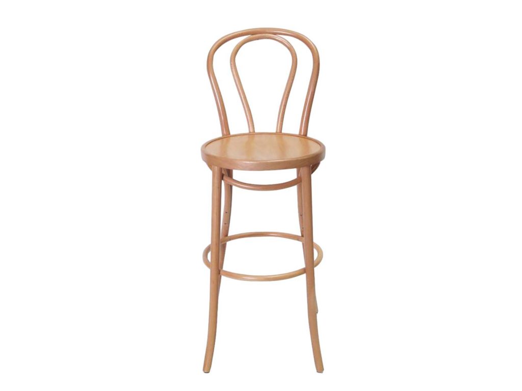 Vienna bentwood bar stool, $375 from Zuca