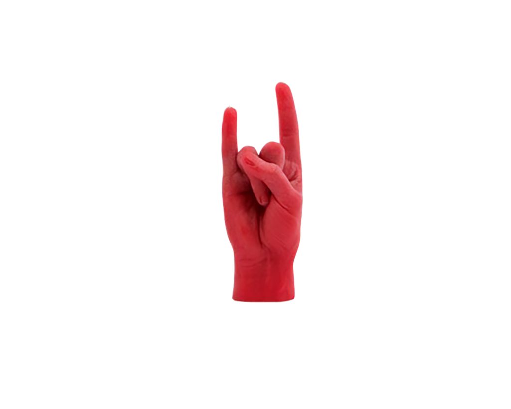 Ruční svíčka You Rock, 89 dolarů od Wonder Room