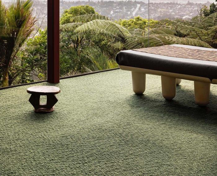 Galet carpet in sage by Bremworth