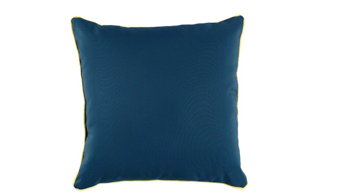KAS Limona plain outdoor cushion, $34.99 from Briscoes.