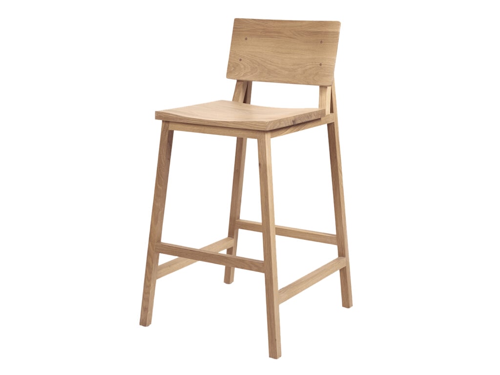 Ethnicraft N3 bar stool, $395 from McKenzie & Willis.