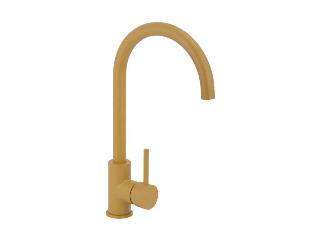 Elysian kitchen mixer in Solis, $384.90 from ABI Interiors. 