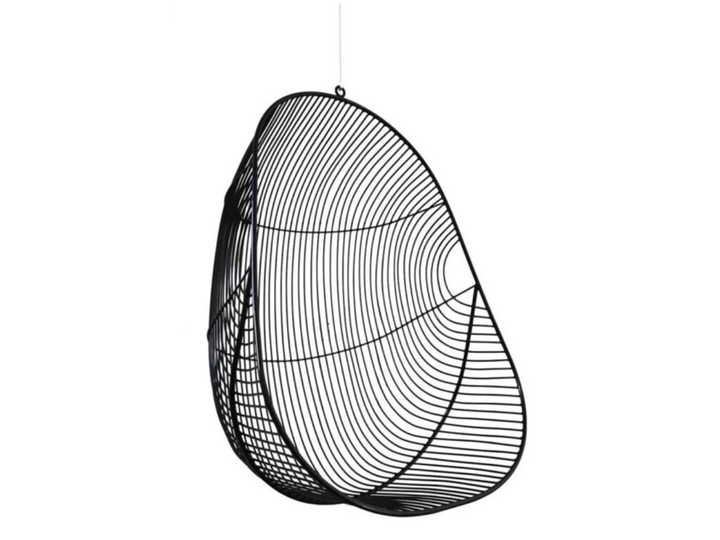 Hokianga hanging chair, $949 from Ico Traders.