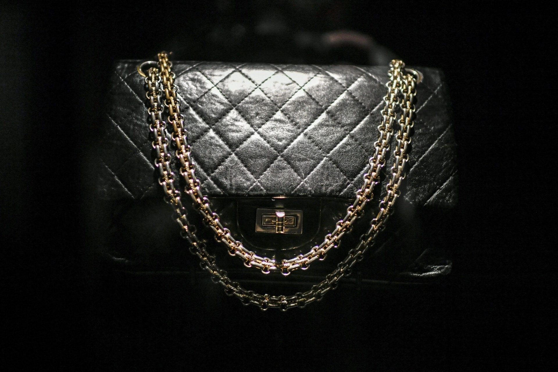 Chanel quilted handbag