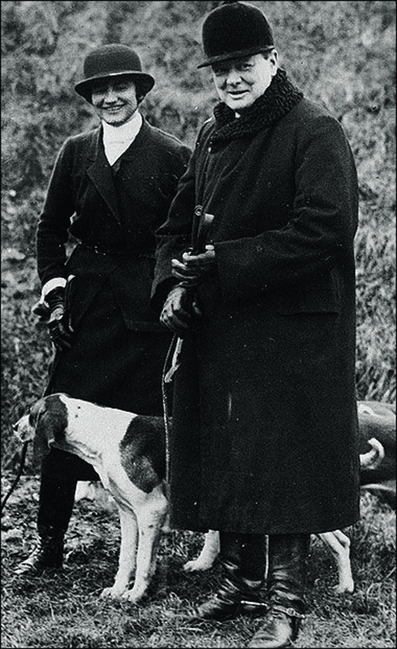 Coco Chanel with Winston Churchill 