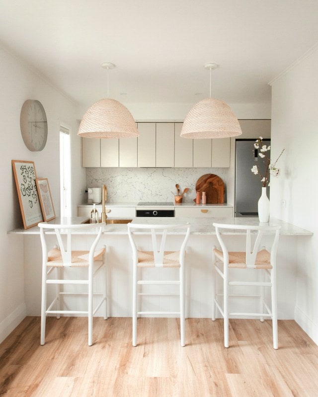 @studiorenonz post of kitchen interior design on instagram. 