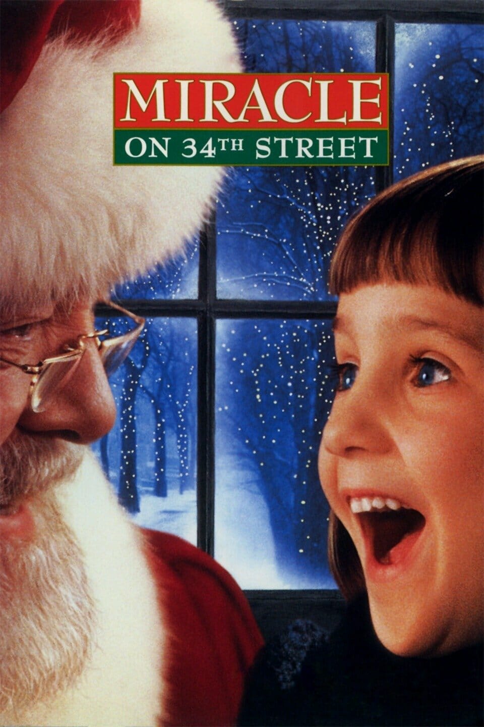 Movie poster from the film Miracle on 34th Street. 