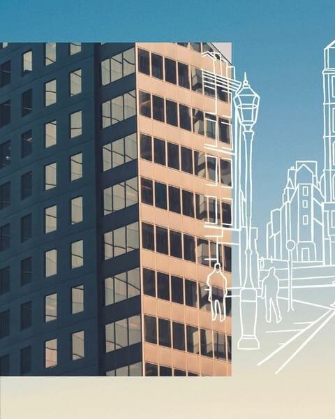 New York Skyscraper as part of the 724 perfume campaign.