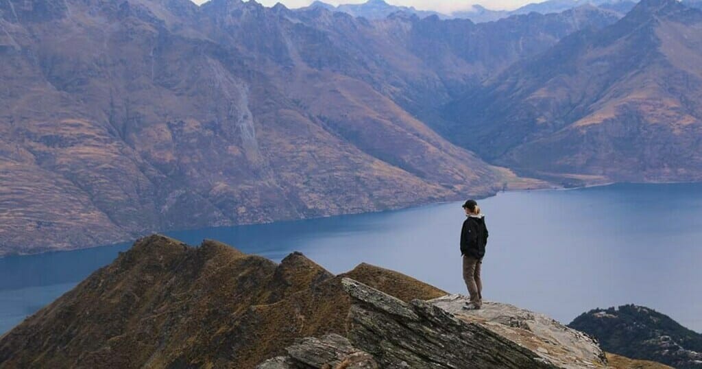 The remarkable mountains of Ben Lomond Hike of Queenstown. 