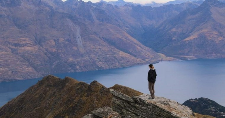 The remarkable mountains of Ben Lomond Hike of Queenstown. 