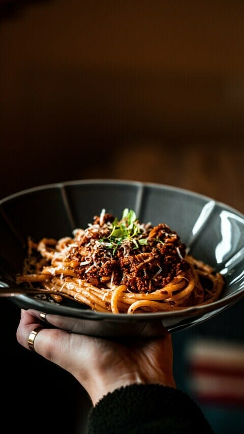 Bolognese dinner