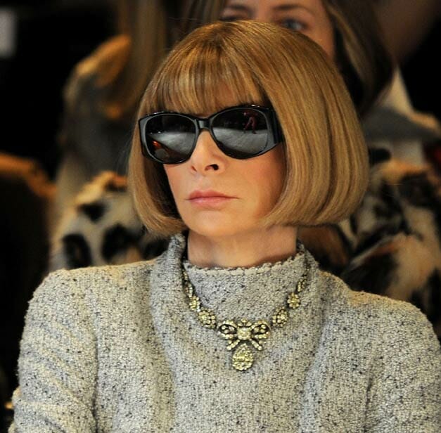 Anna Wintour Emblematic Sunglasses