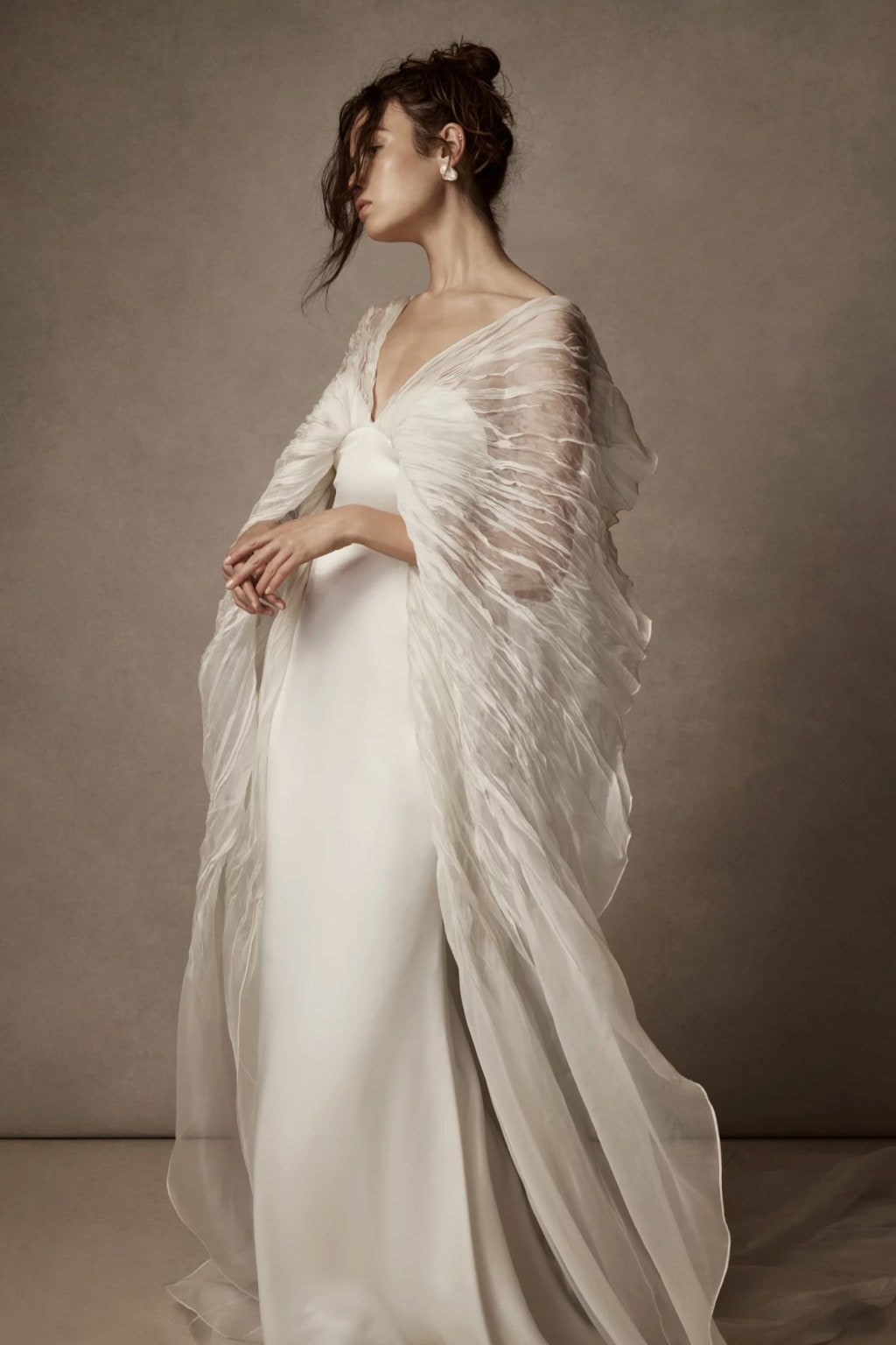 Danielle Frankel Gorgeous Wedding Dress Different Fabric